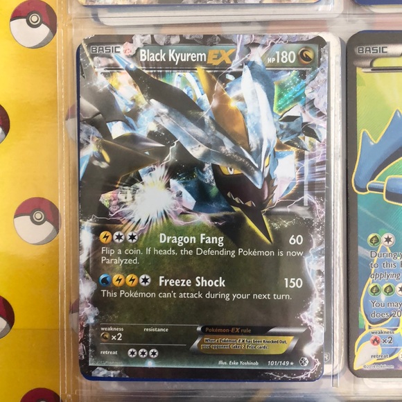 Black Kyurem Ex Pokémon Card